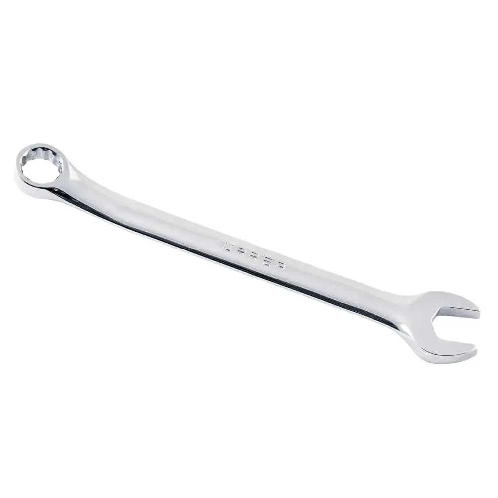 Llave combinada satinada en pulgadas, 12 puntas, 3/8"