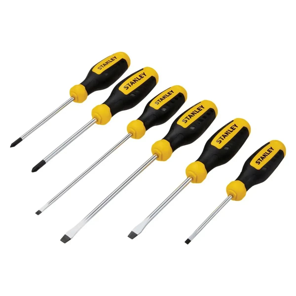 Jgo 6Pz Desarmador Estrella Plano Stanlemagnet - STANLEY